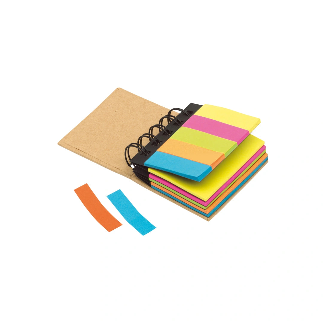 Libreta con notas adhesivas promocionales práctico y personalizable